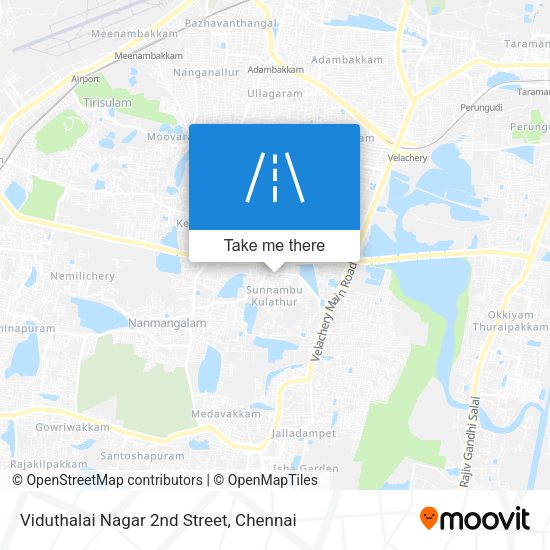 Viduthalai Nagar 2nd Street map