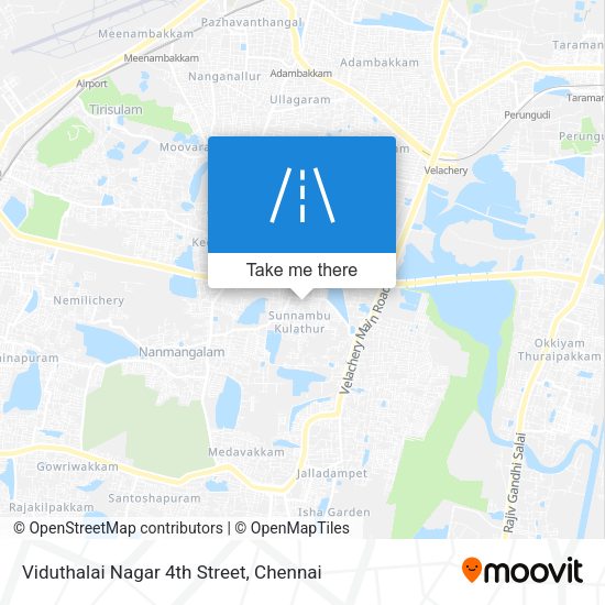 Viduthalai Nagar 4th Street map