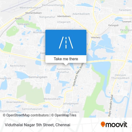 Viduthalai Nagar 5th Street map