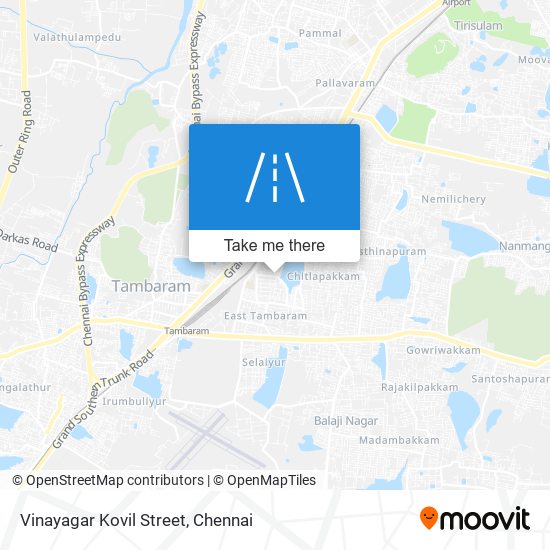 Vinayagar Kovil Street map