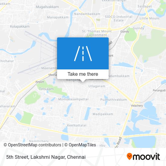 5th Street, Lakshmi Nagar map