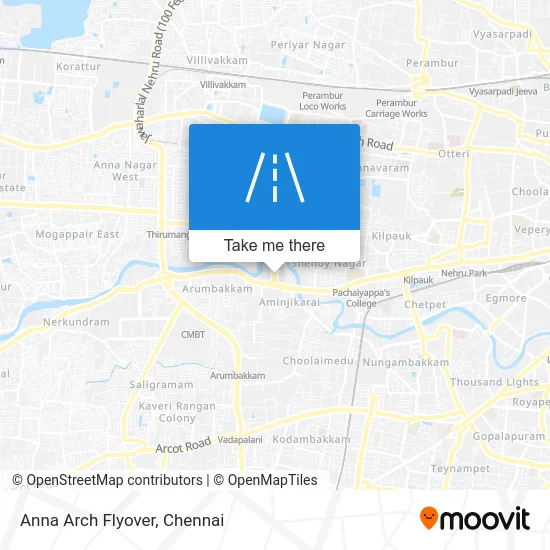 Anna Arch Flyover map