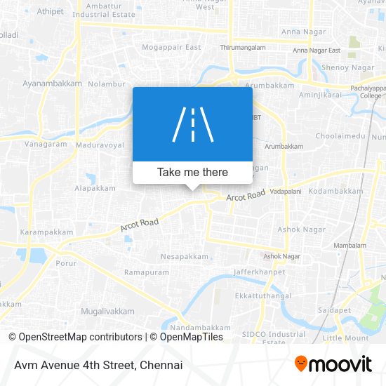 Avm Avenue 4th Street map