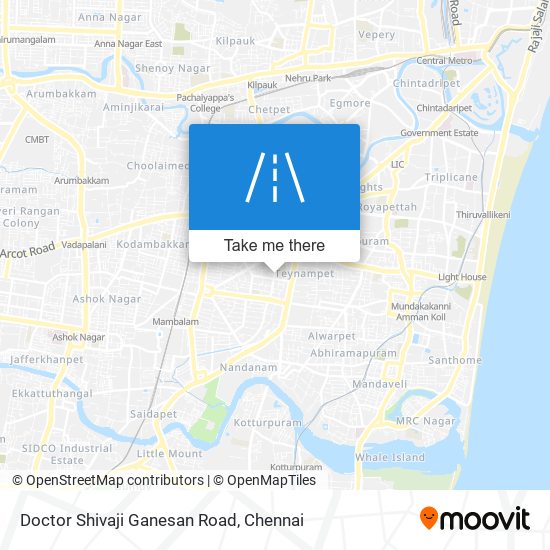 Doctor Shivaji Ganesan Road map