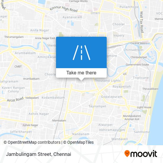 Jambulingam Street map