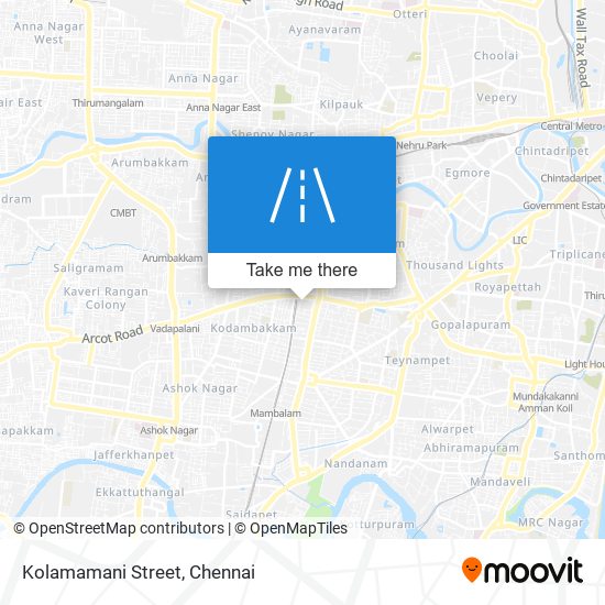 Kolamamani Street map