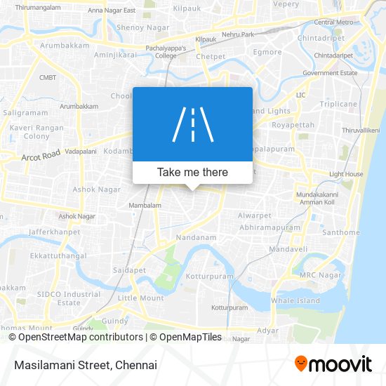 Masilamani Street map