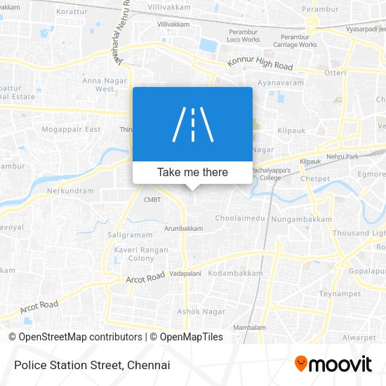 Police Station Street map