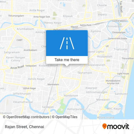 Rajan Street map