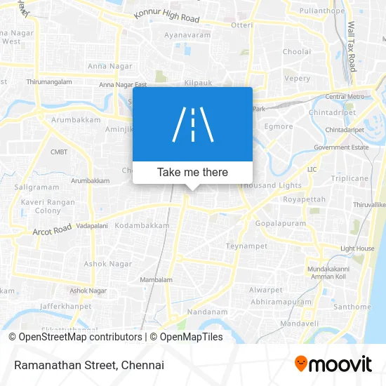 Ramanathan Street map