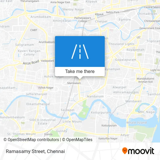 Ramasamy Street map