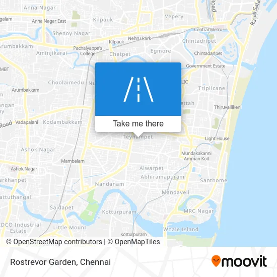 Rostrevor Garden map