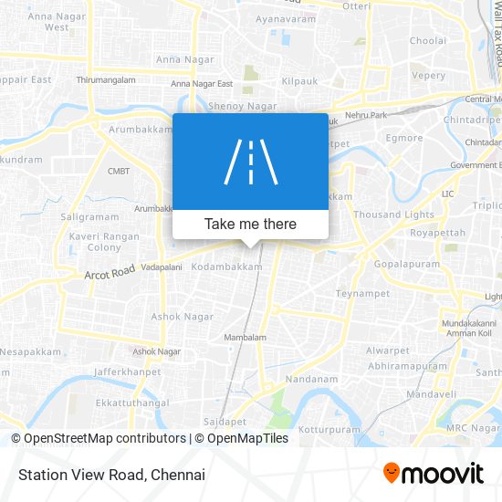 Station View Road map