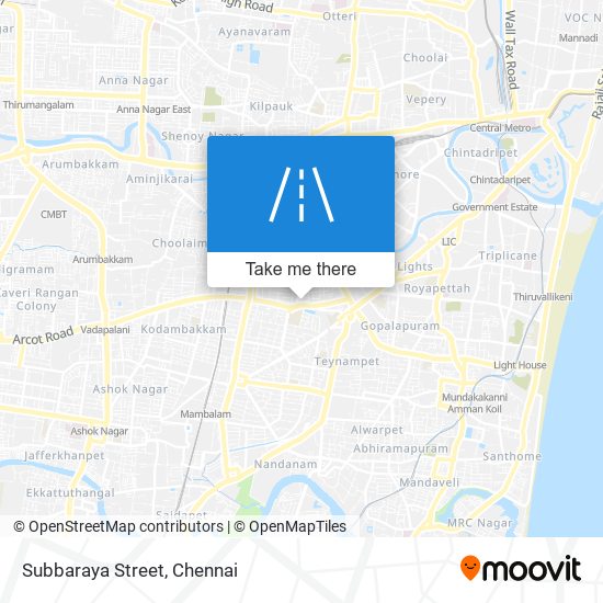 Subbaraya Street map