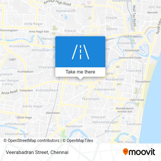 Veerabadran Street map