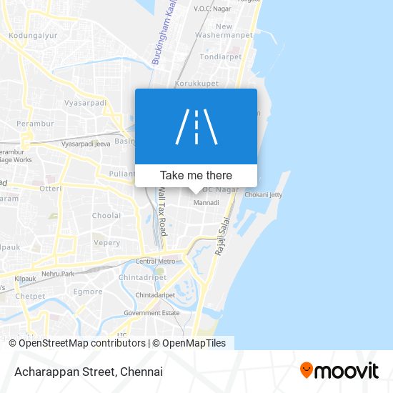 Acharappan Street map