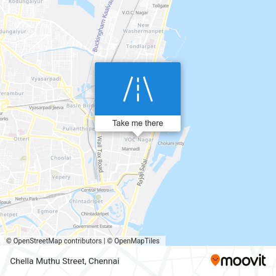 Chella Muthu Street map