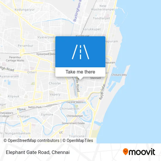 Elephant Gate Road map