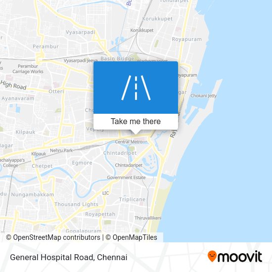 General Hospital Road map