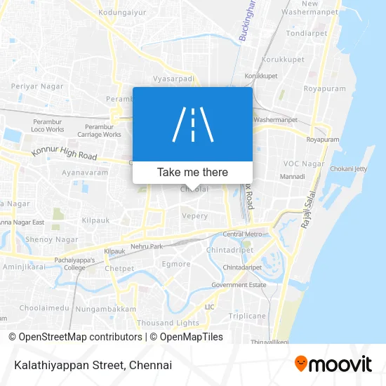 Kalathiyappan Street map