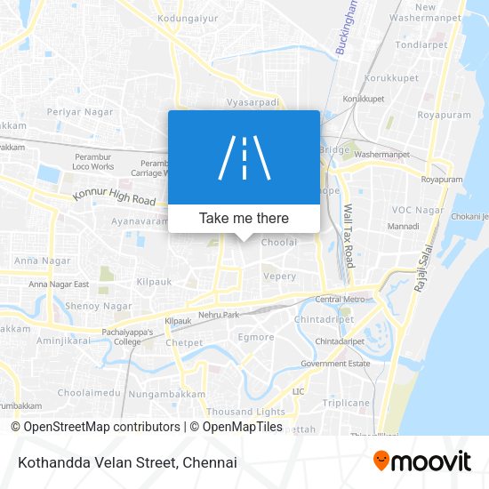 Kothandda Velan Street map