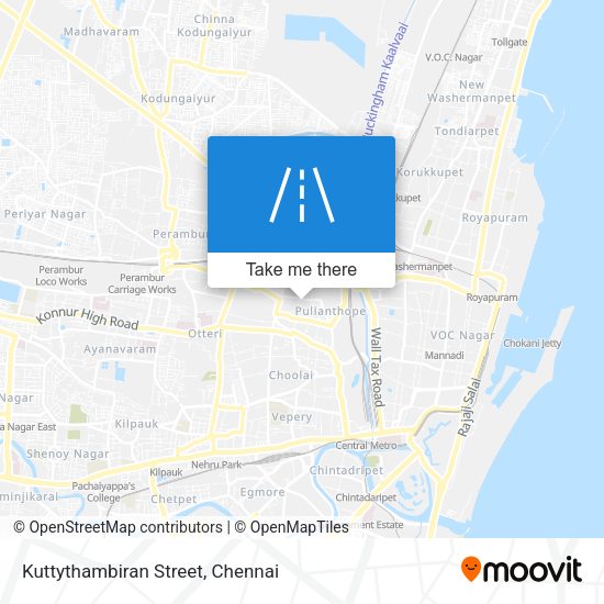 Kuttythambiran Street map