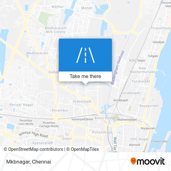 Mkbnagar map