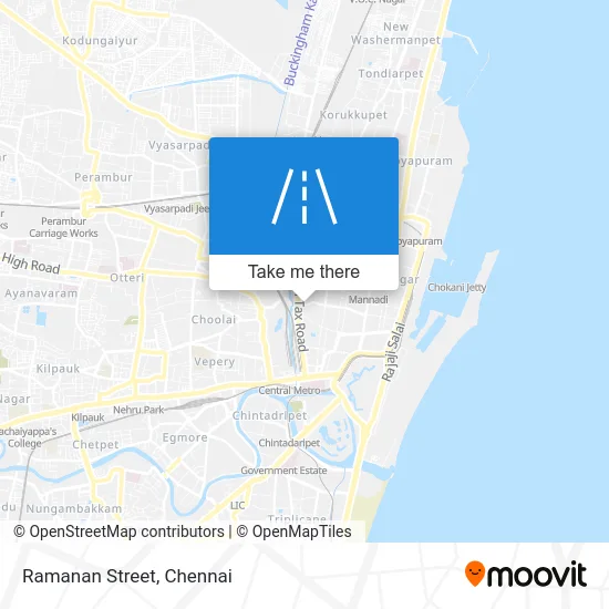 Ramanan Street map
