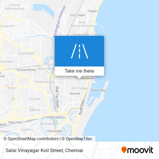 Salai Vinayagar Koil Street map