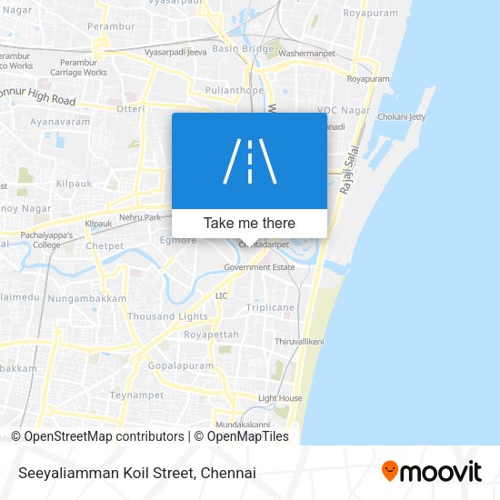 Seeyaliamman Koil Street map