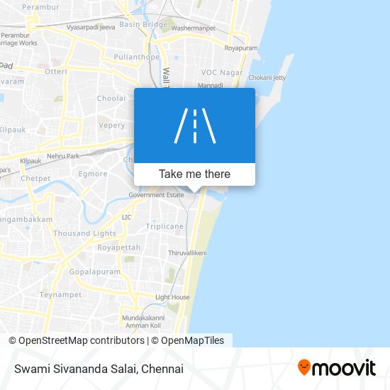 Swami Sivananda Salai map