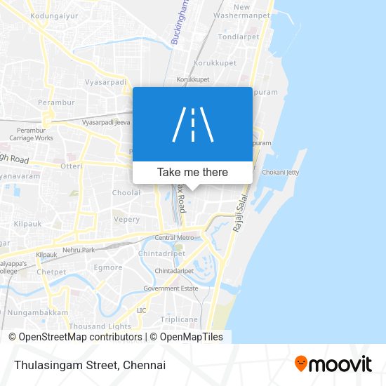 Thulasingam Street map