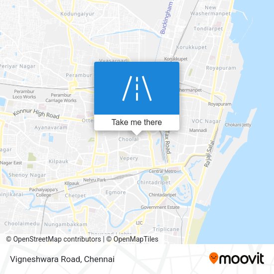 Vigneshwara Road map