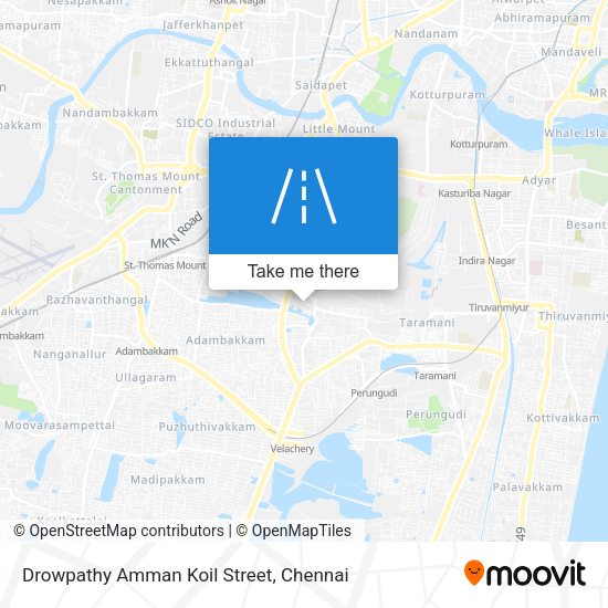 Drowpathy Amman Koil Street map
