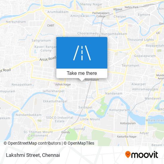 Lakshmi Street map