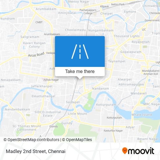 Madley 2nd Street map