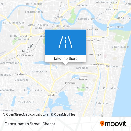 Parasuraman Street map