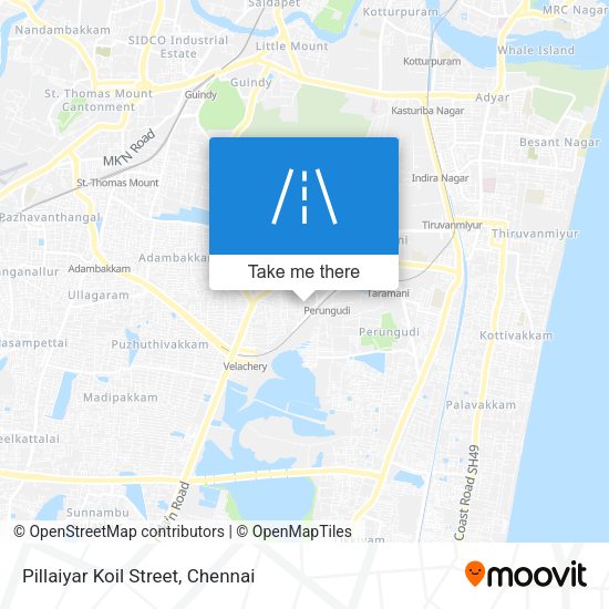 Pillaiyar Koil Street map