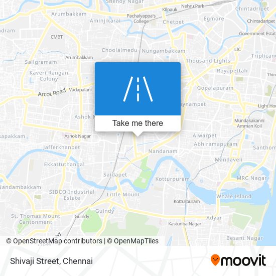 Shivaji Street map