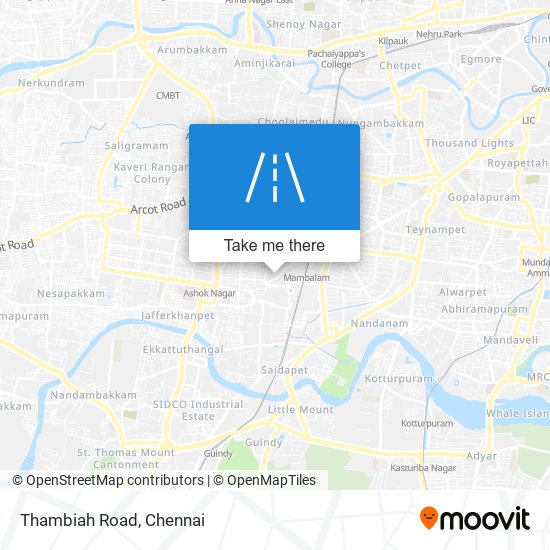 Thambiah Road map