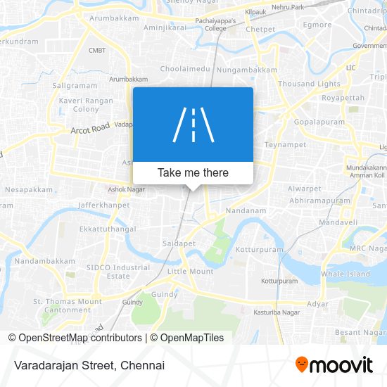 Varadarajan Street map