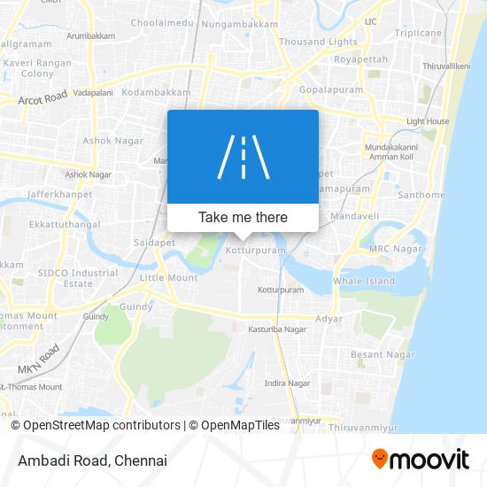 Ambadi Road map