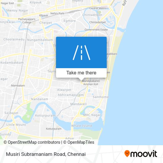 Musiri Subramaniam Road map