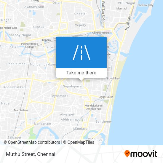 Muthu Street map