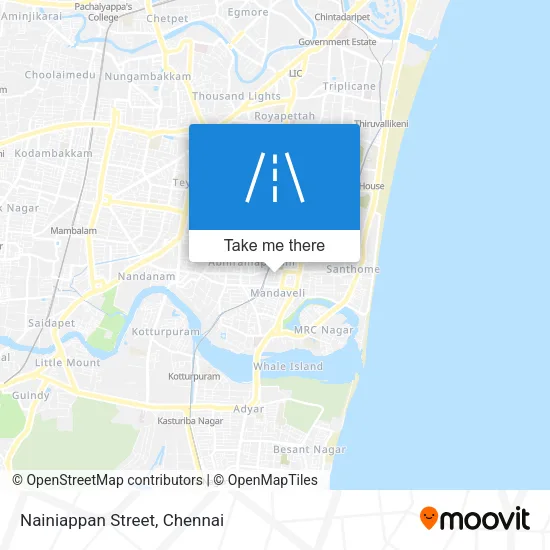 Nainiappan Street map
