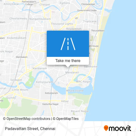 Padavattan Street map