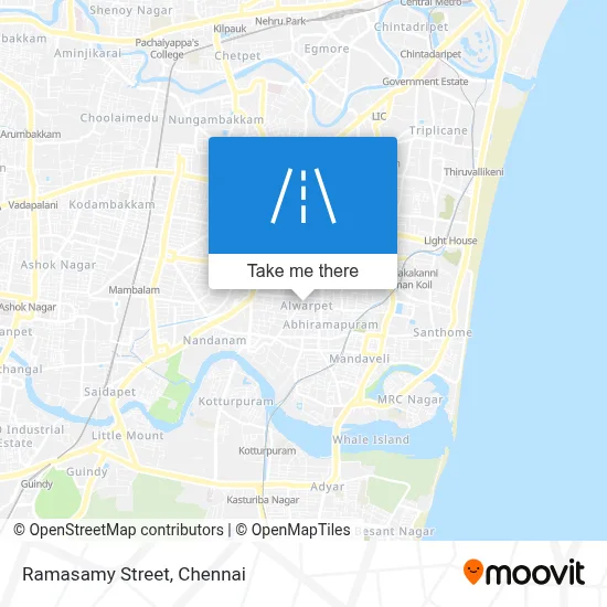 Ramasamy Street map