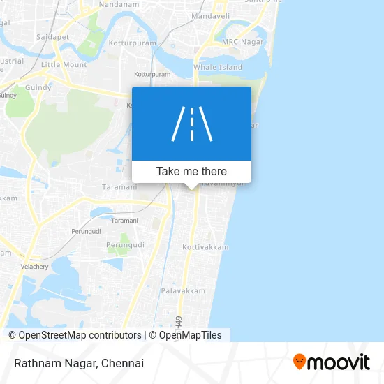 Rathnam Nagar map