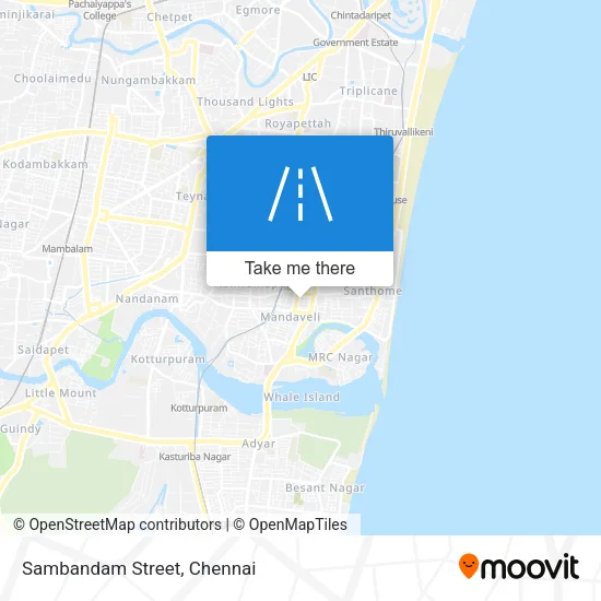 Sambandam Street map