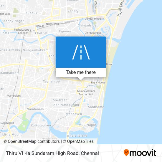 Thiru VI Ka Sundaram High Road map